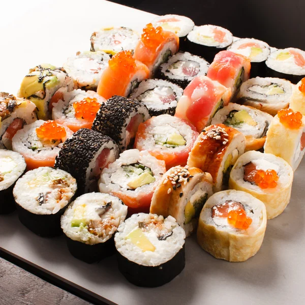 Tasty fresh sushi — Stock Photo, Image