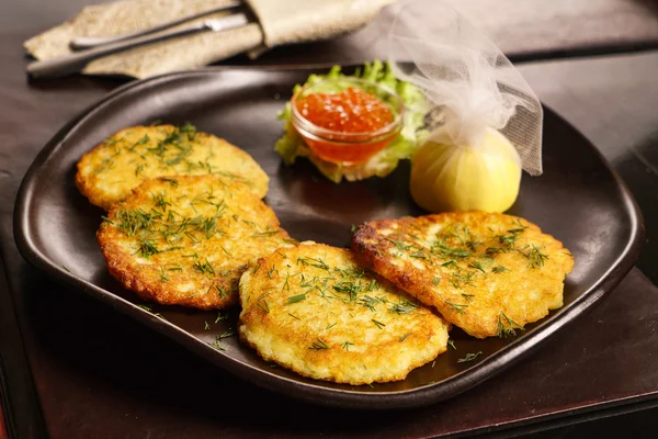 Tortitas de patata al horno — Foto de Stock