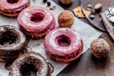 lezzetli taze pişmiş çörekler