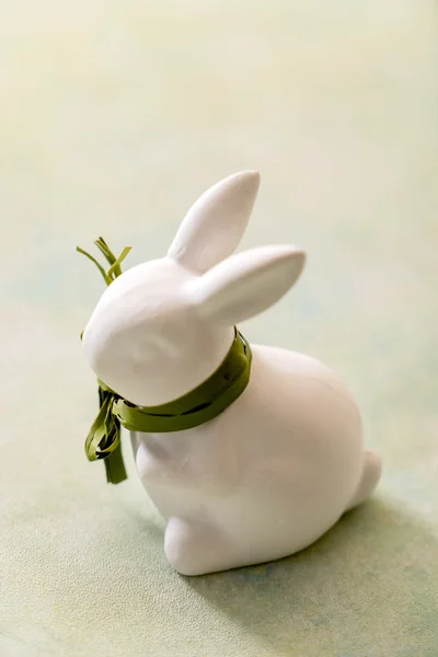 Ceramic Easter bunny — Stock Photo, Image