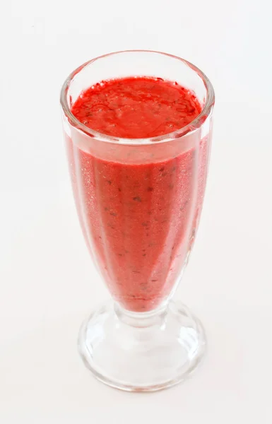 Berry smoothie na białym tle — Zdjęcie stockowe