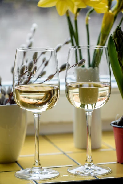 Leckerer Wein zum Feiern — Stockfoto