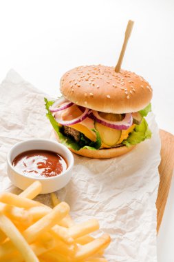 Lezzetli lezzetli burger