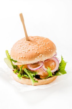 Lezzetli lezzetli burger