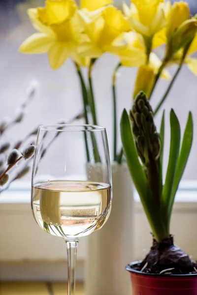 Leckerer Wein zum Feiern — Stockfoto
