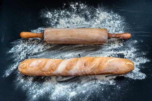 Pişmiş Fransız baget — Stok fotoğraf