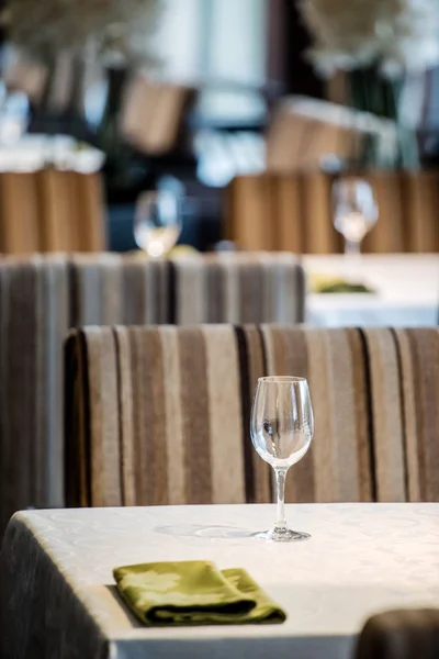 Served table in restaurant — Stock Photo, Image