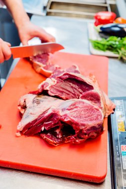 iş yerinde Şef yemek