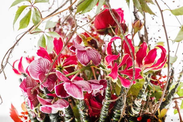 Nice bouquet on white — Stock Photo, Image