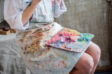 onun Studio kadın ressam 