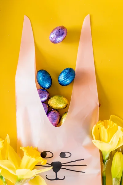 Easter candy eggs — Stock Photo, Image