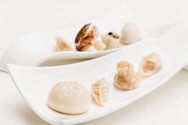 Domuz eti hamur tatlısı Shumai