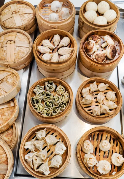 Baozi chinese dumplings — Stock Photo, Image