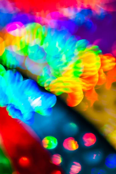 Lumières de couleur abstraites — Photo