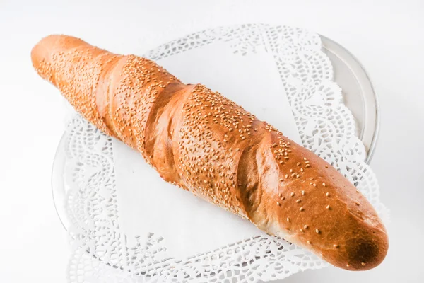 Baguette fraîche au four — Photo