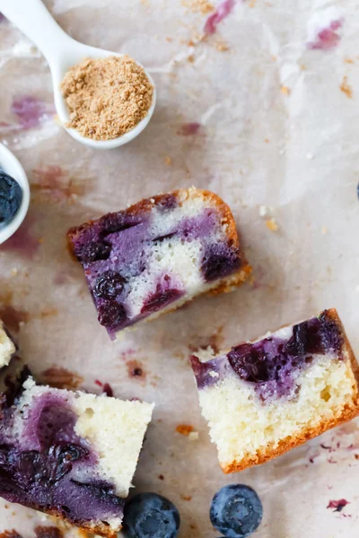 Torte al mirtillo al forno — Foto Stock