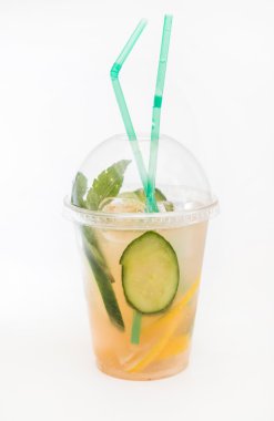 lezzetli soğuk kokteyl 