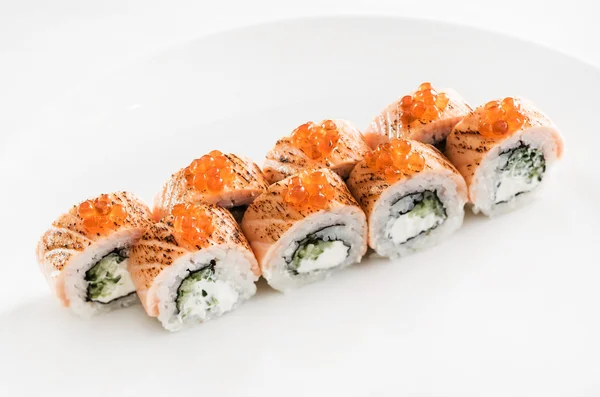 Čerstvé chutné sushi — Stock fotografie