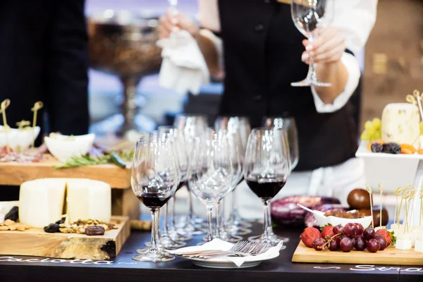 Banquete mesa de catering —  Fotos de Stock