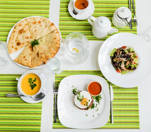 Fresh tasty dinner — Stock Image Fresh tasty dinner Royalty Free Stock Photos