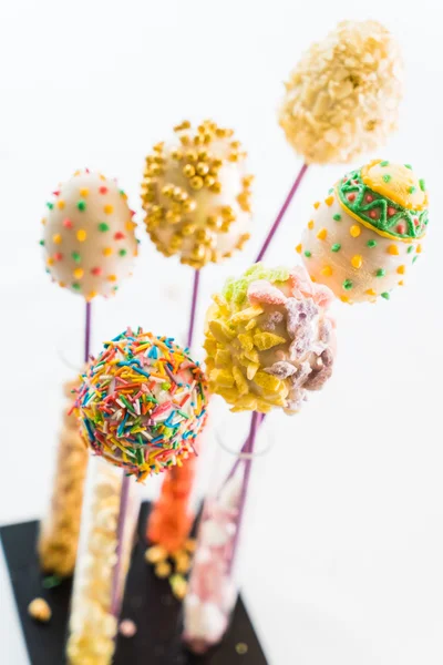 Gebakken Pasen cake pops — Stockfoto