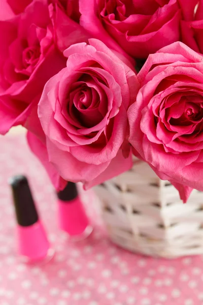 Fin färg rosor — Stockfoto