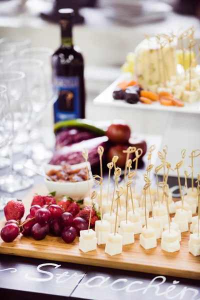 Banquet catering table — Stock Photo, Image