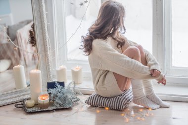 güzel kadın rahatlatıcı