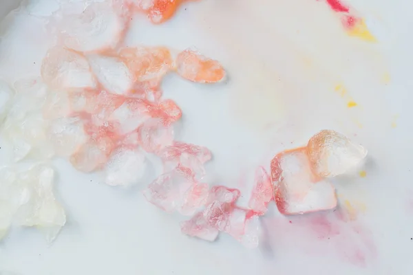 Melted ice cream — Stock Photo, Image