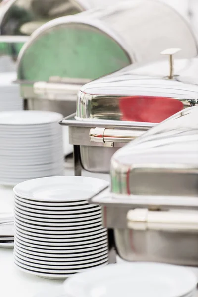 Served table on banquet — Stock Photo, Image