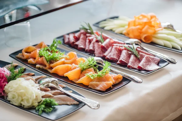 Mesa de banquete de catering — Foto de Stock