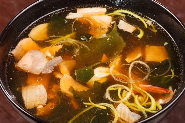 Deliziosa zuppa giapponese — Foto Stock