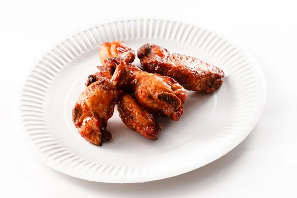 Fried chicken wings — Stock Photo, Image