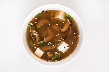 japanese miso soup clipart