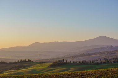 Tuscany güzel manzara