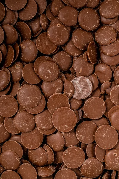 Шоколадные капли — стоковое фото