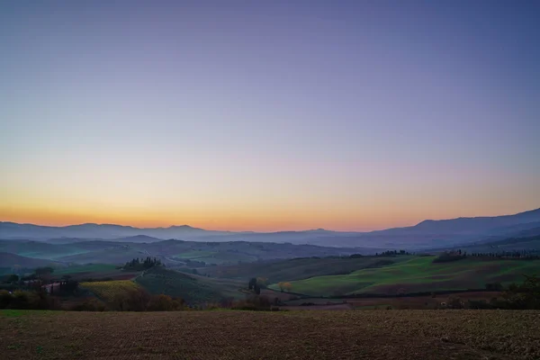 Tuscany prachtige landschap — Stockfoto