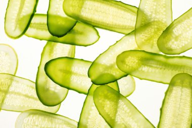 taze sebze dilimleri