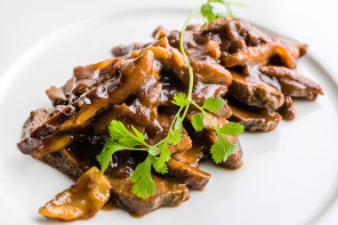 Asya gıda plaka üzerinde