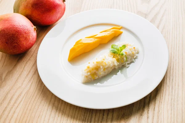 Thai style tropical dessert — Stock Photo, Image