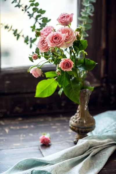 Gyönyörű rózsa virágok — Stock Fotó