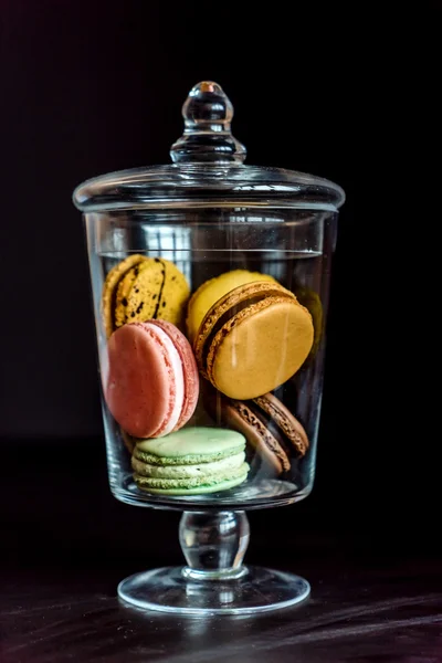 Assortment of colorful macaroons — Stock Photo, Image