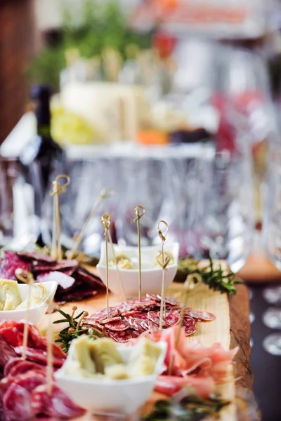 Banquet catering table — Stock Photo, Image