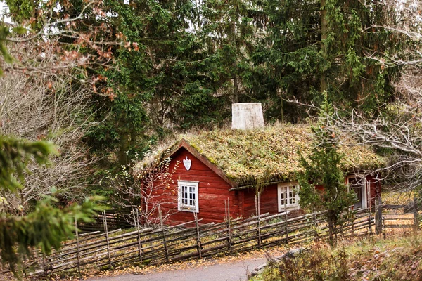 Casa de campo de madera — Foto de Stock