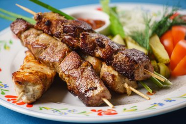 lezzetli lezzetli kebap 