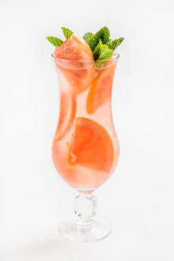 Naneli limonata bardağı