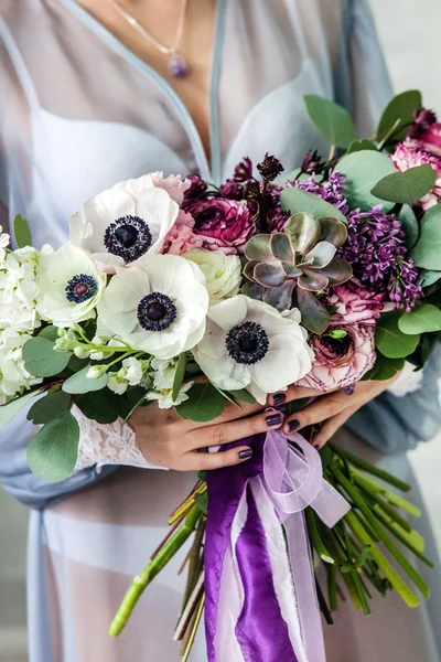 Light purple bouquet — Stock Photo, Image