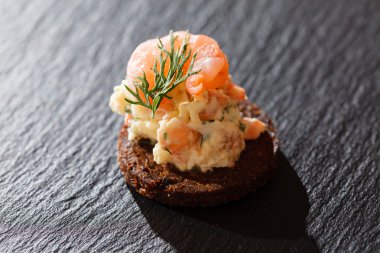 lezzetli taze kanepe 