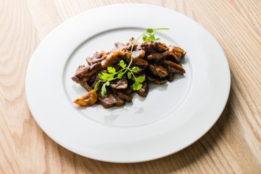 Asya gıda plaka üzerinde