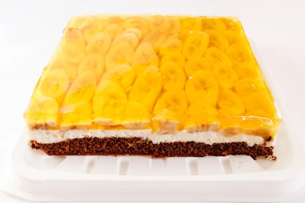 Délicieux gâteau à la banane — Photo